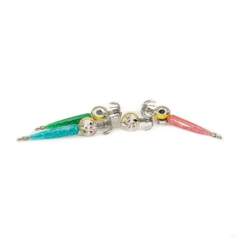 Simulation LED Shrimp Fishing Lures Animated Fishing Baits Gifts for Men or Boy