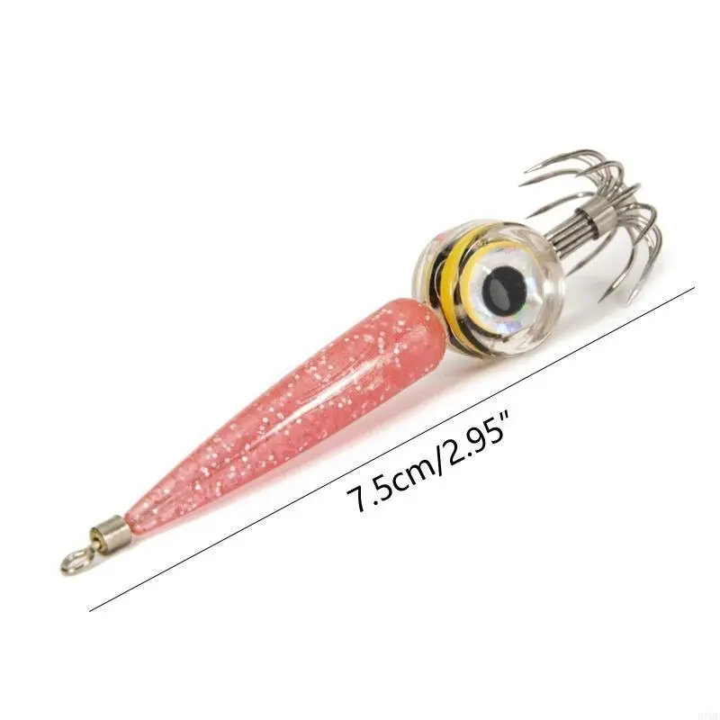 Simulation LED Shrimp Fishing Lures Animated Fishing Baits Gifts for Men or Boy