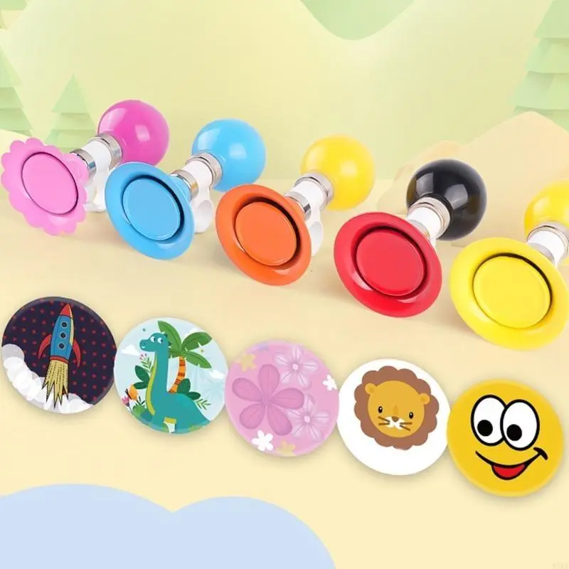 Waterproofed Electric Bike Alarm Horn High Volumes Bicycles Warning Horn