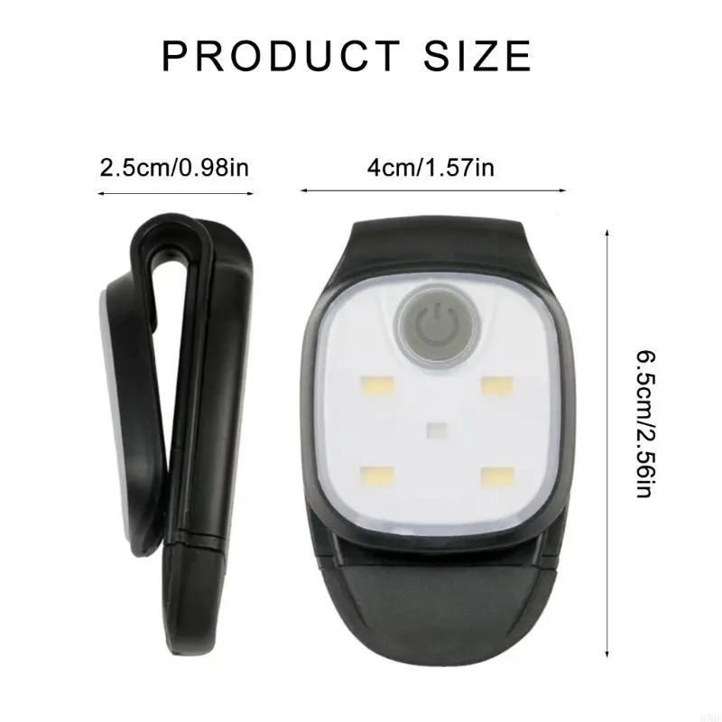 Clip on Lights Night Running Chest Lights for Dog Walking Hiking Joggers