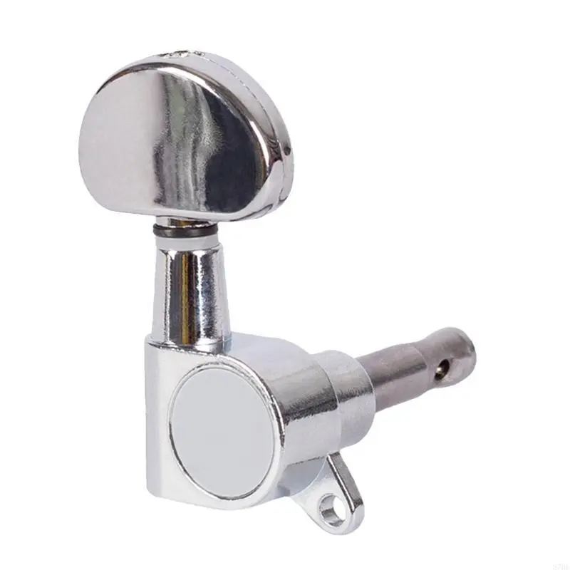 6Pcs 3L3R Metal Guitar Tunings Pegs Key Machine Head Knobs Easy to Install
