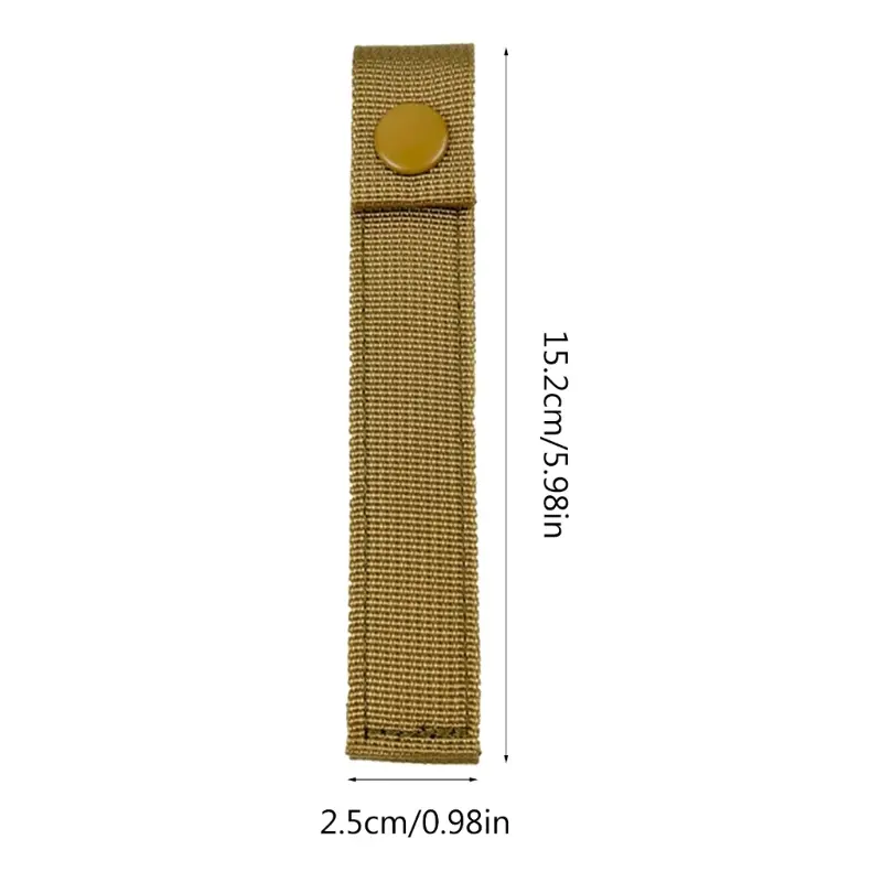 4Pcs Multipurpose Tactical Belt Buckle Heavy Duty Belt Keeper Portable Webbing Belt Equipment Accessories For Outdoor Sports