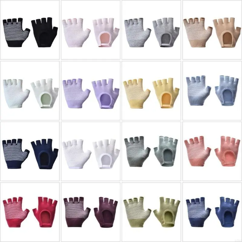 Training Gloves Half Finger Gloves Cycling Gloves Sport Gloves Gym Gloves Fitness Gloves for Girl and Women