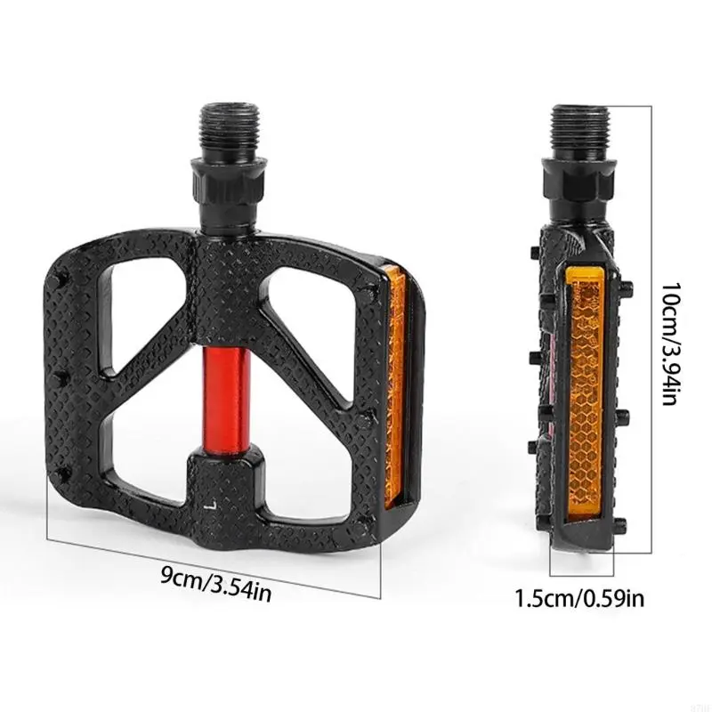 Aluminum Alloys Bike Pedals Efficient Cycling Pedals Multitype Bicycles Pedals