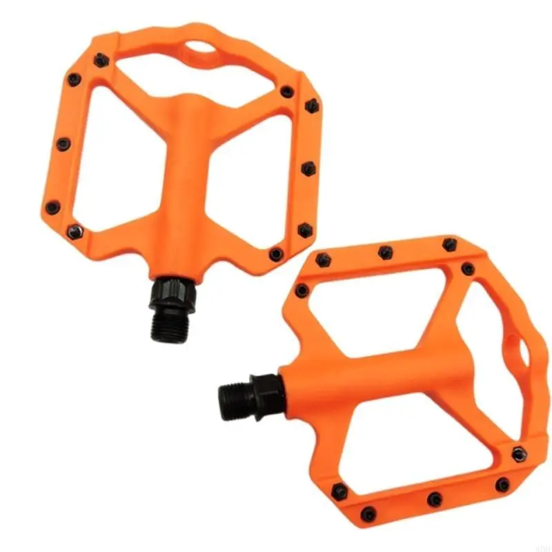 Mountain Bicycles Pedals Sealed Bearing Strong Nylon Fiber Bicycles Flat Pedals