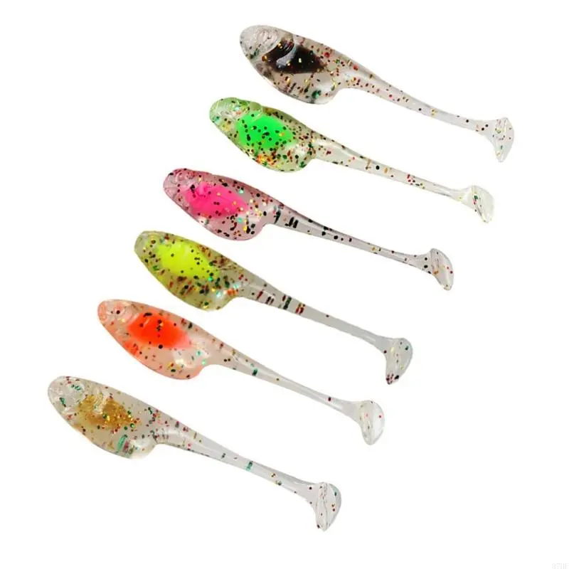 Swim Baits 5cm 1.2g Artificial Baits for Trout Soft Fishing Lures Swimbaits
