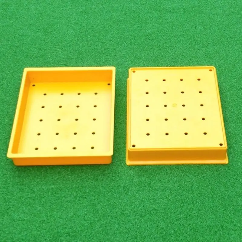 Golf Ball Dispenser Tray Container with Hole Portable Golf Practice Ball Holder