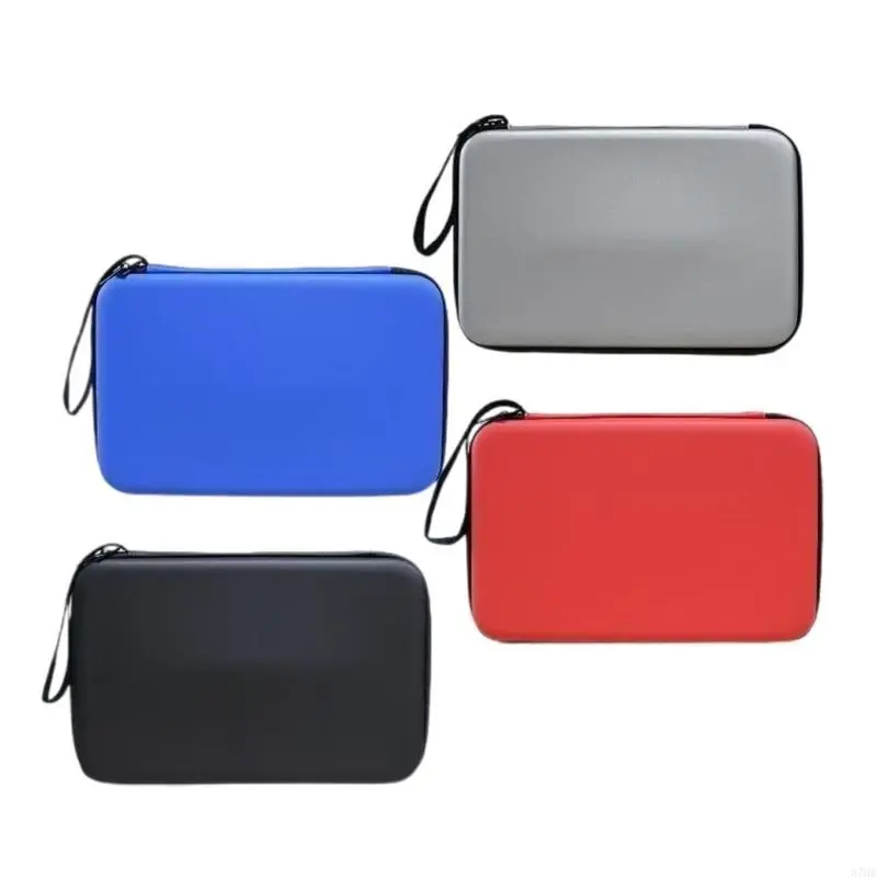 Square Table Tennis Rackets Case Pingpong Paddle Storage Bag Zippers Handbag