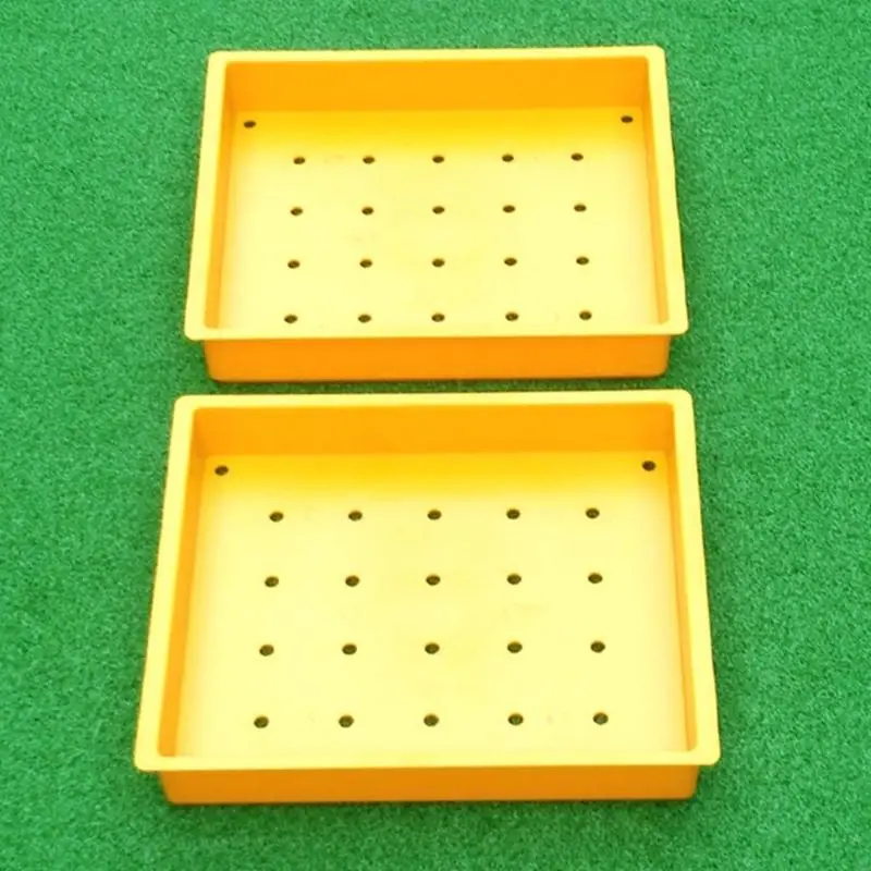 Golf Ball Dispenser Tray Container with Hole Portable Golf Practice Ball Holder