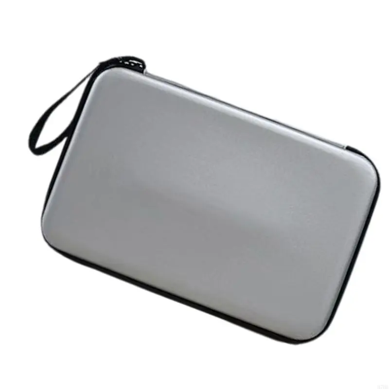 Square Table Tennis Rackets Case Pingpong Paddle Storage Bag Zippers Handbag