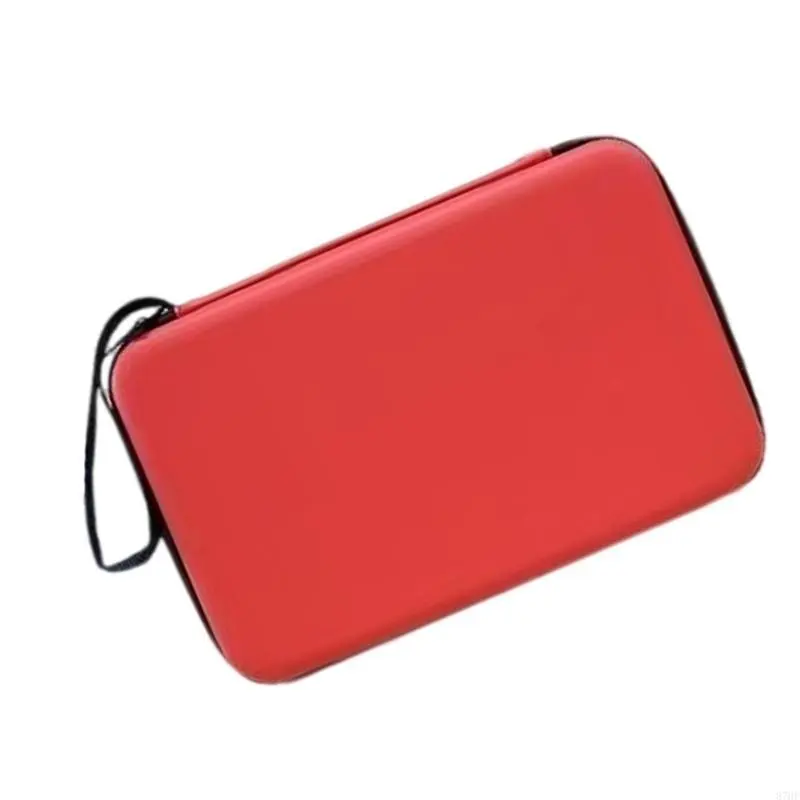 Square Table Tennis Rackets Case Pingpong Paddle Storage Bag Zippers Handbag