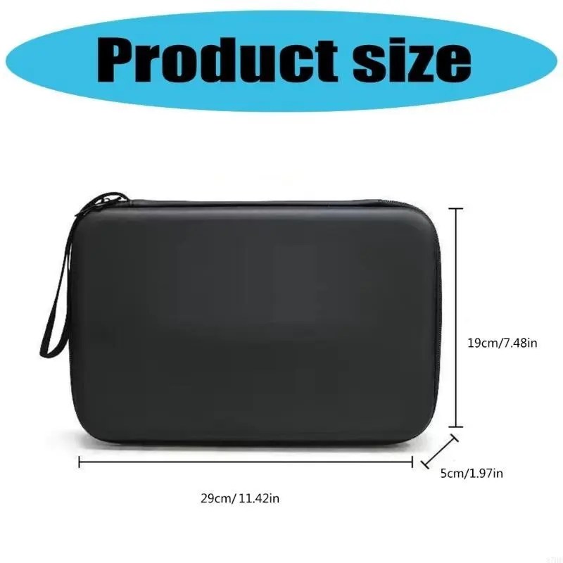Square Table Tennis Rackets Case Pingpong Paddle Storage Bag Zippers Handbag