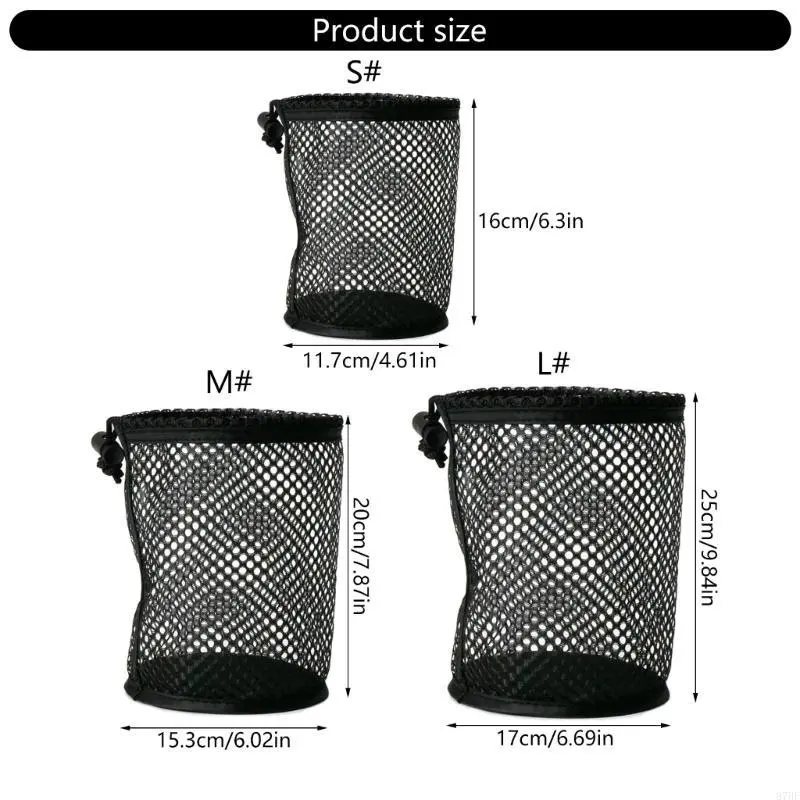 Golf Ball Bag Sports Mesh Bag Mesh Drawstring Bag Golf Ball Storage Bag Golf Accessories