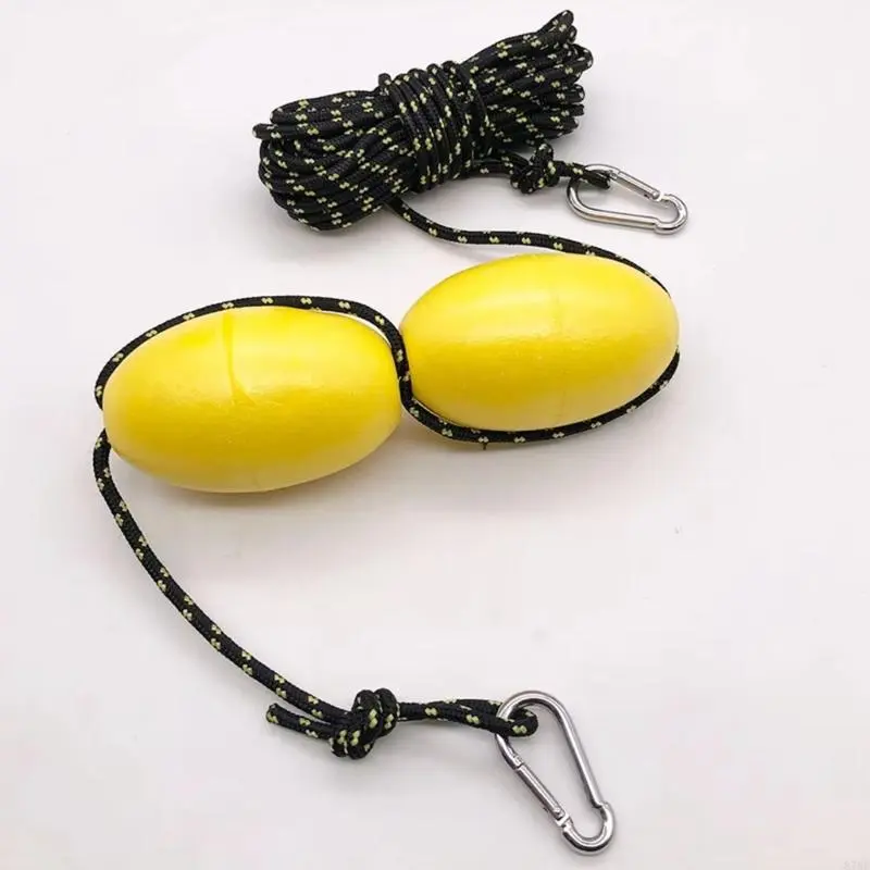 30 ft. Marine Rope Tow Line Anchors Buoy Float Leash for Fishing Drift Sea Anchors