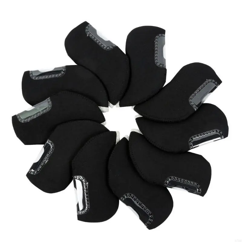 Golf Iron Head Cover Golf Club Headcover with See Through Window Fit Most Brand