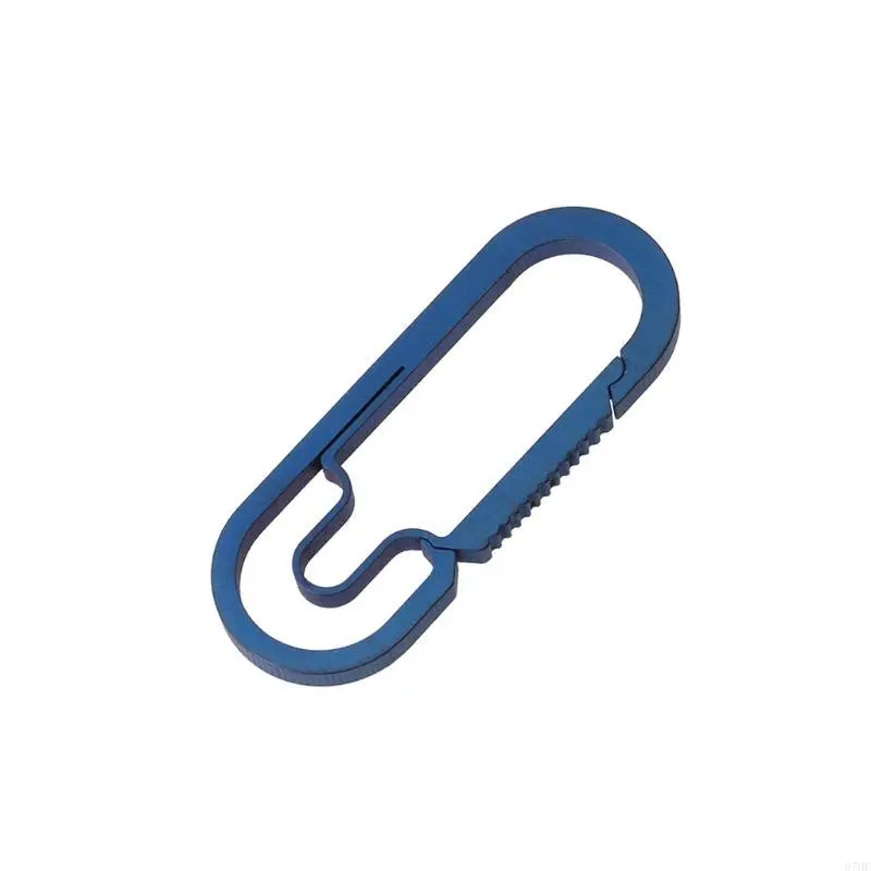 for Titanium Alloy Keychain Hanging Buckle Hooks Outdoor Camping Carabiner