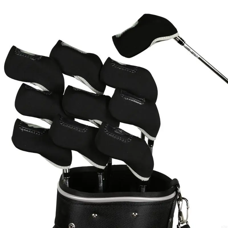 Golf Iron Head Cover Golf Club Headcover with See Through Window Fit Most Brand