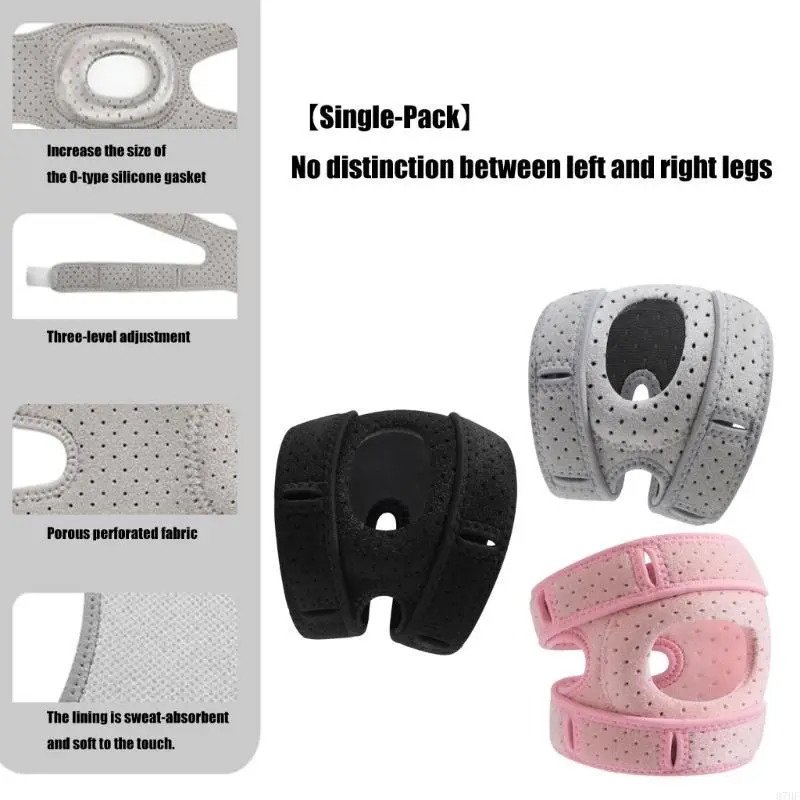 Patella Tendon Knee Brace Breathable Patella Knee Support Strap for Gym Sport