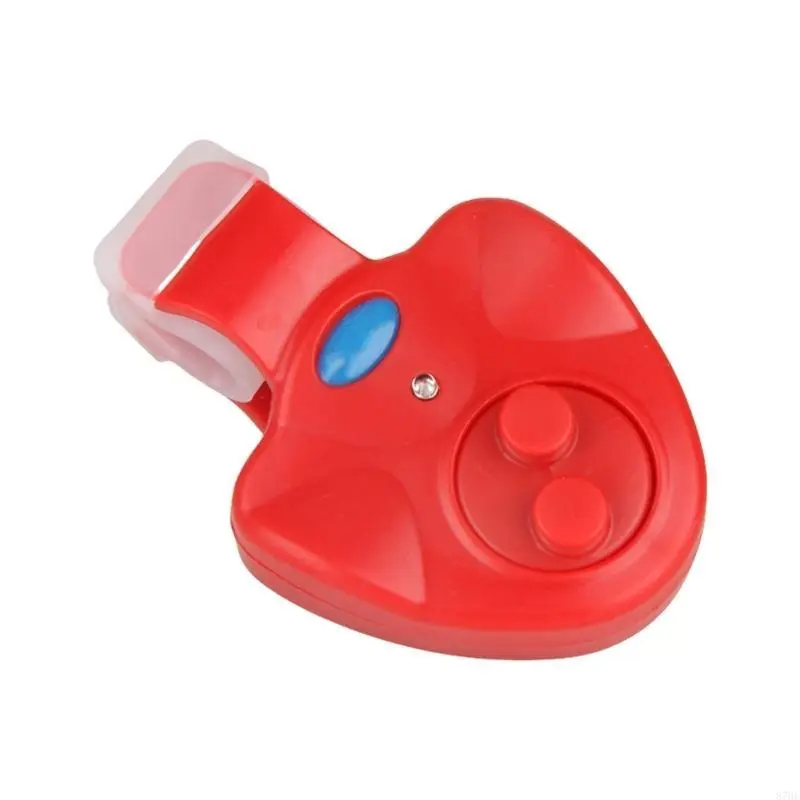 Fishing Bites Alarm Sensitive LED Light Electronic Fishing Bites Sounds Alarm Alerts Bells Clip On Fishing Rod Enduring