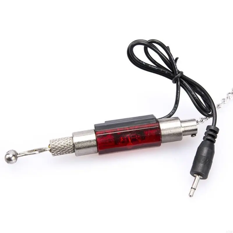 Fishing Fish Alarm Electronic Buzzer on Fishing Rod with Loud Daytime Night with LED Light