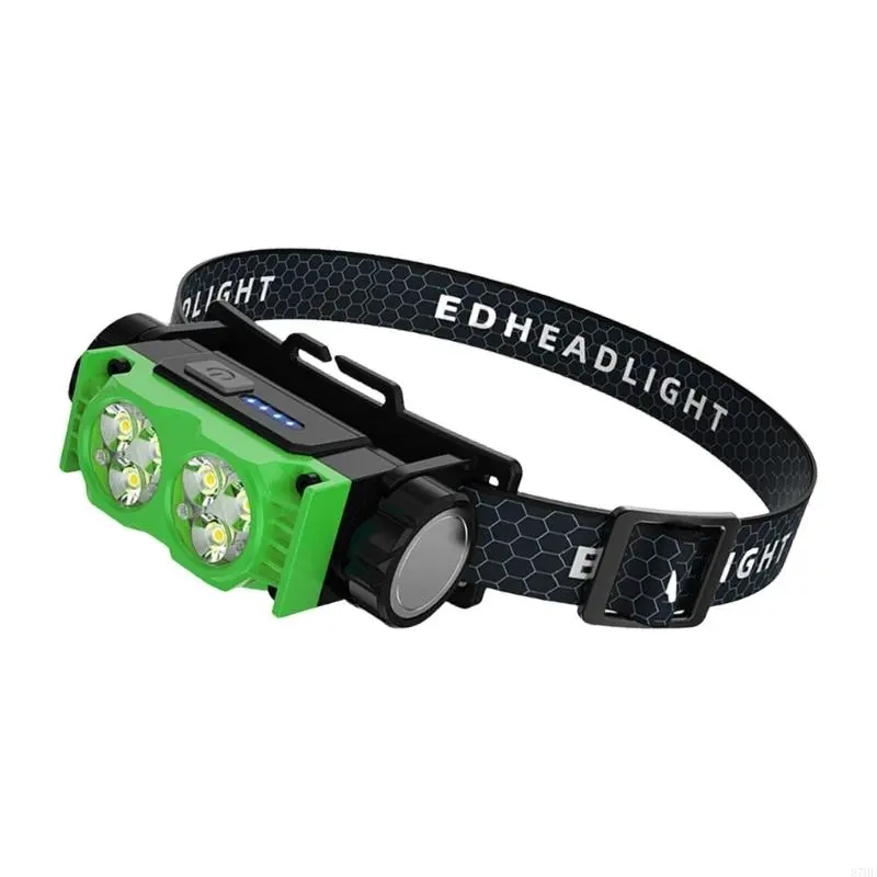Rechargeable Headlamps Waterproofed LED Headlamps Powerful LED Sensors Headlamps for Camping Essential