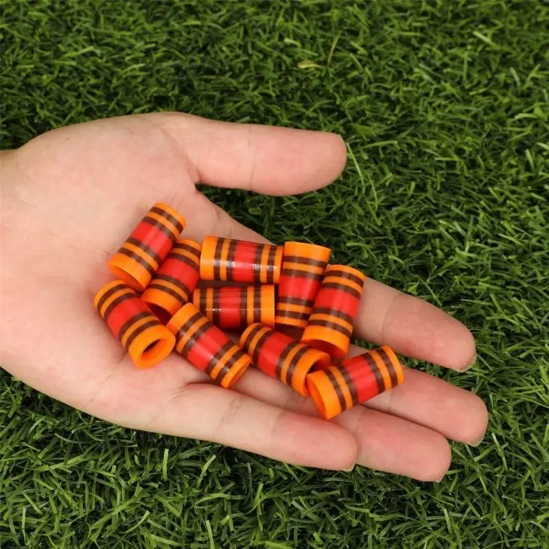 10Pcs Golfing Ferrules for Iron Shafts Golfing Accessories Golfing Tapered Ferrules Fit 0.35Inch 0.37Inch Iron Shafts