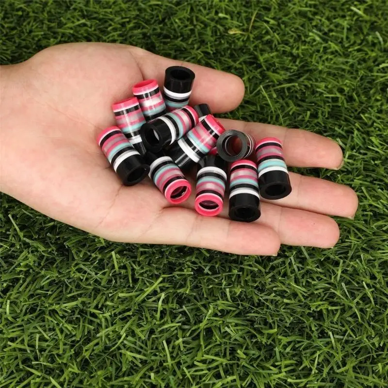 10Pcs Golfing Ferrules for Iron Shafts Golfing Accessories Golfing Tapered Ferrules Fit 0.35Inch 0.37Inch Iron Shafts