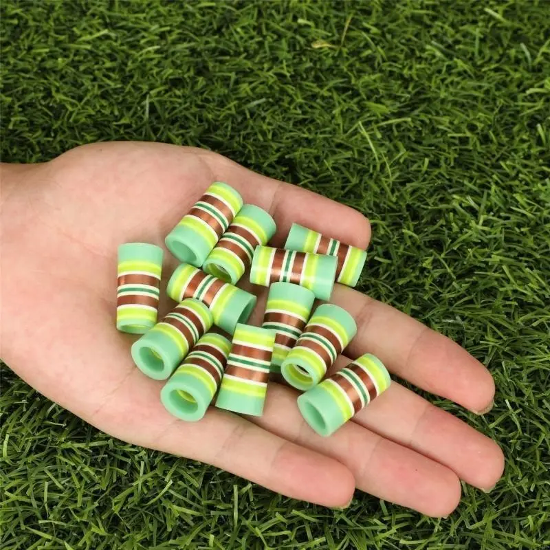 10Pcs Golfing Ferrules for Iron Shafts Golfing Accessories Golfing Tapered Ferrules Fit 0.35Inch 0.37Inch Iron Shafts