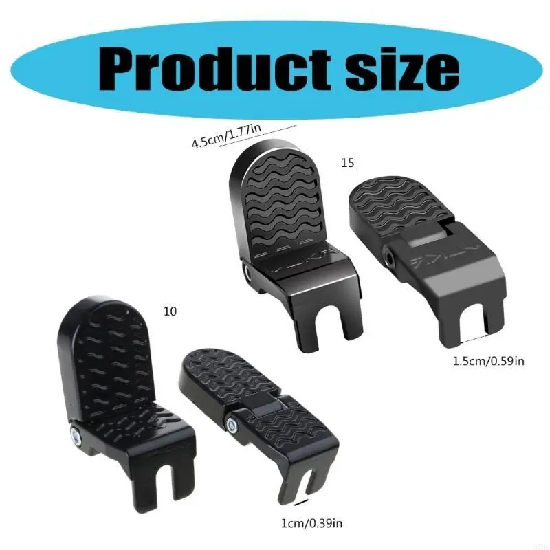 Electric Bicycles Rear Pedal Bicycles Rear Wheel Folding Pedal for Mountain Bike