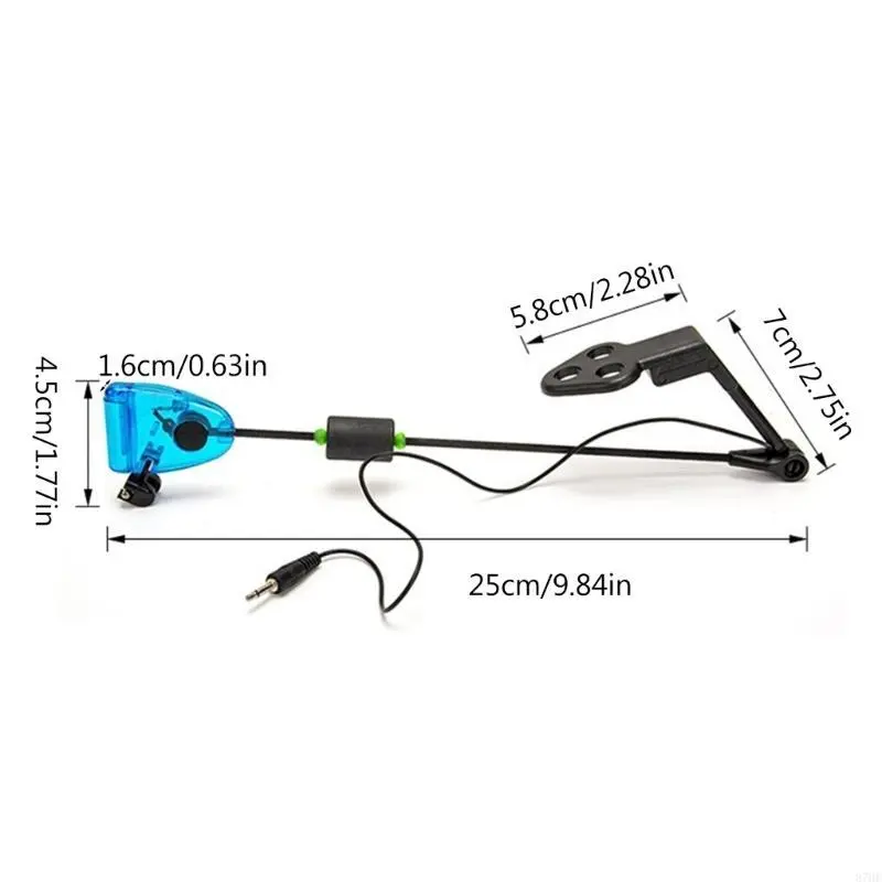 Carp Fishing Illuminated Fishing Alarm Component with Hard Handle