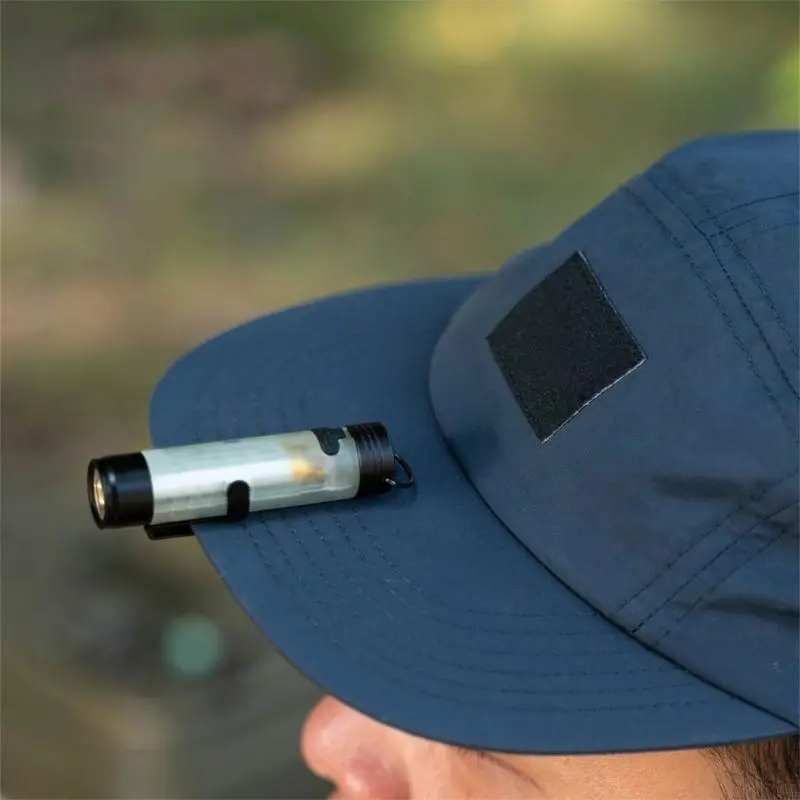 Rechargeable Caps Flashlights Hands Release Clip On Hat Light Headlamp for Campi