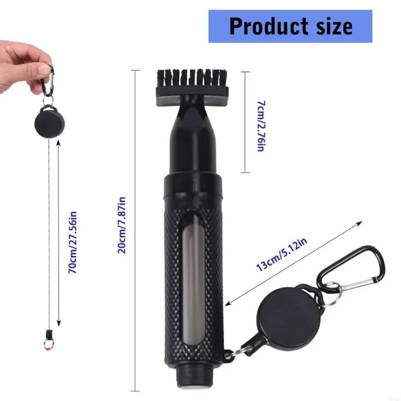 Professional Golf Brush Light weight Golf Training Tool with Angled Handle