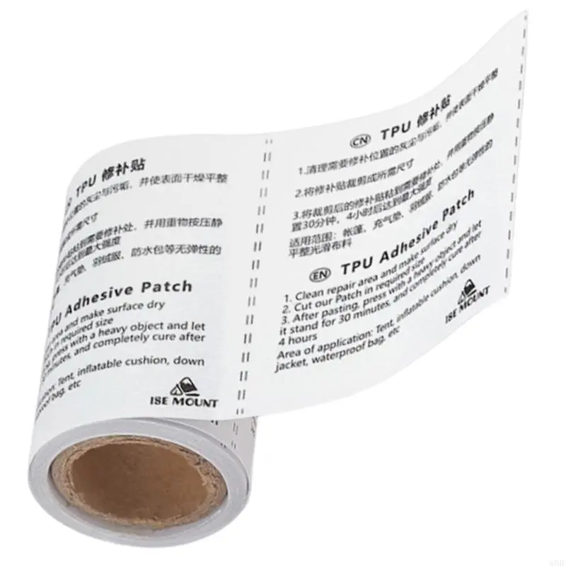 Adhesive Clear for Repairing, Transparent TPU Repair Patch