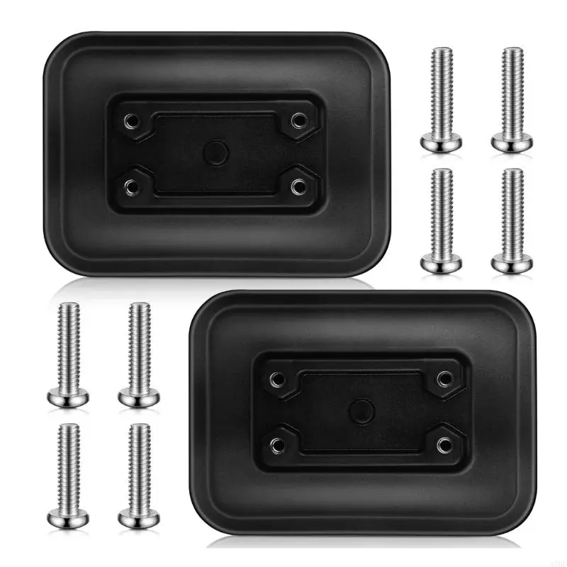 2Pcs Inflatable Boats Glues on Pad Kayaking Inflatable Boats Rod Holder Fish Finders Mount Fishing Tool Accessories