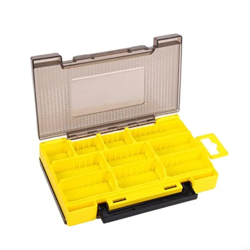 Hard Baits Case Tool Double Sided Fishing Lures Tackle Box Hook Organizers Fishing Accessories Storage Box Easy to Use