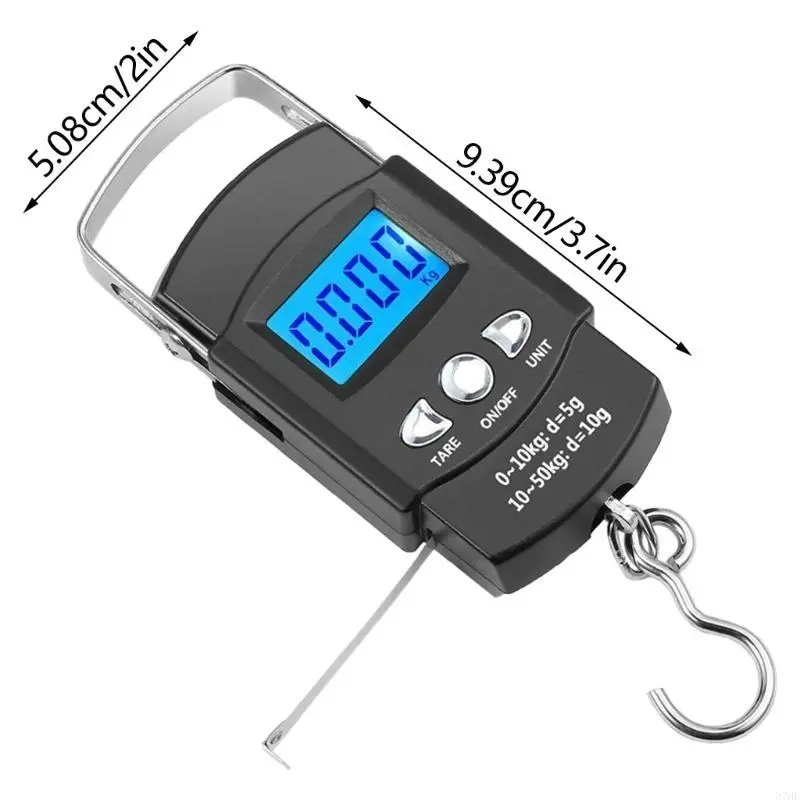 Luggage Scale Electronic Weighing Digital Scale Fishing Hanging Hook Scale Tool
