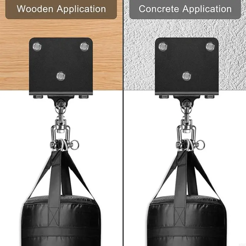 Punching Bag Hanger 360 Rotating Boxing Bag Ceiling Mount Heavy Bag Hanger