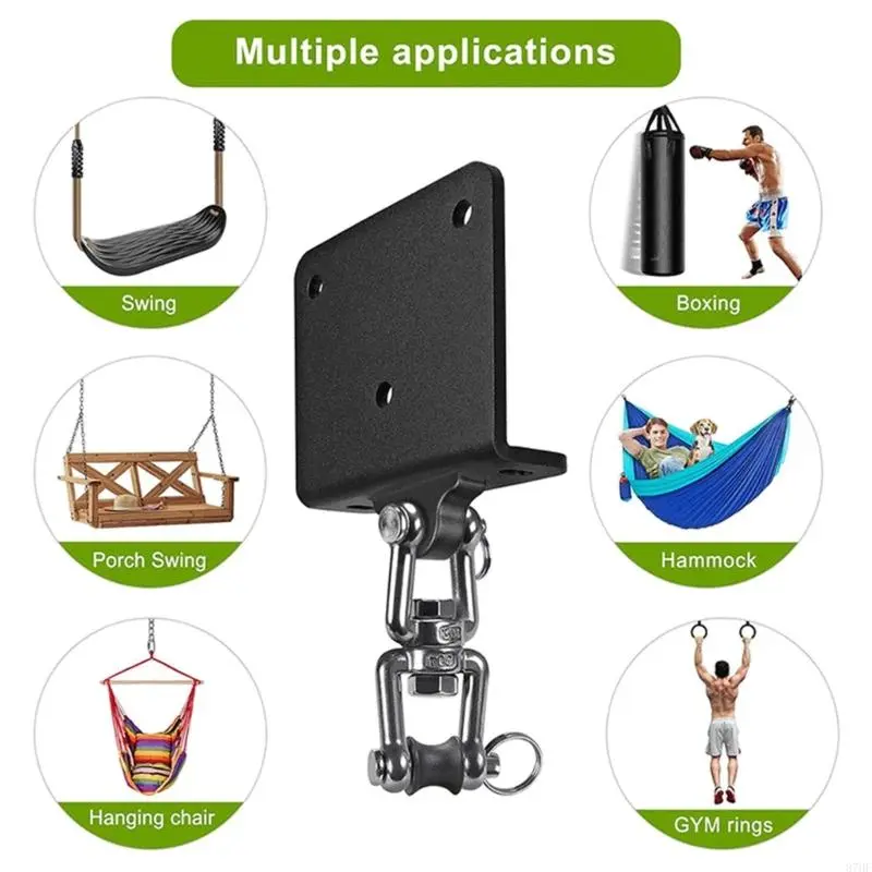 Punching Bag Hanger 360 Rotating Boxing Bag Ceiling Mount Heavy Bag Hanger