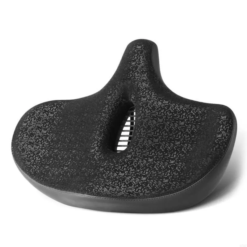 Durability Waterproofed Bike Seats Cushions Large Padded Bicycles Saddles Suitable for Various Cyclists