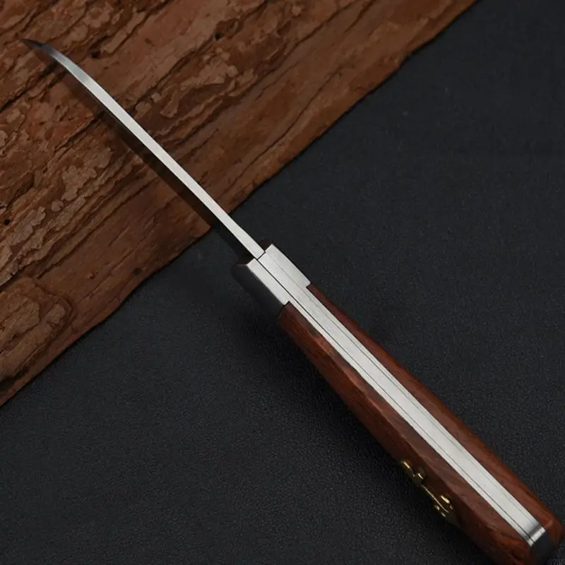 Household Fruit Knifes Stainless Steel Mushroom Knifes Multifunction Camp Tool Knifes Folding Pocket Knifes for Outdoor