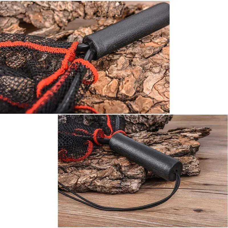 Fly Fishing Landing Net,Soft Rubber Mesh,Rubber Coated Landing Net for Simple Catch and Release