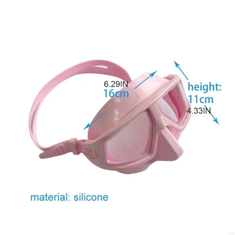 Adult Diving Scuba Mask Glasses Adjustable Diving Goggles Anti-fog Waterproof Snorkeling Dive Glasses Eyewear