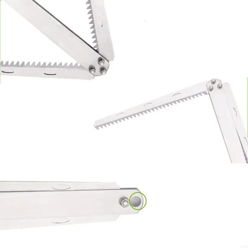 Folding Weed Blade Weed Cutter Metal Aquatic Weed Cutter Serrated Blade