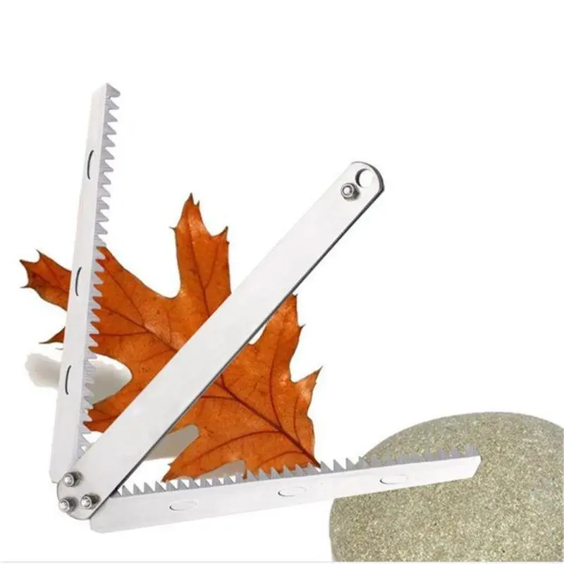 Folding Weed Blade Weed Cutter Metal Aquatic Weed Cutter Serrated Blade