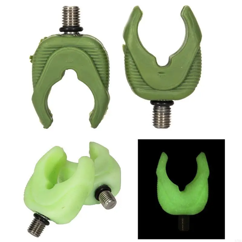 Pack of 4 Silicone Fishing Rod Rest Butt Rest for Head Gripper Grips Fishing Rod Holder Fishing Tackle Tools