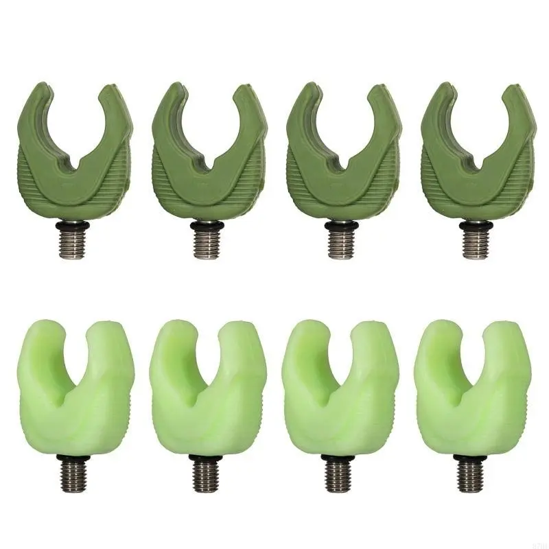 Pack of 4 Silicone Fishing Rod Rest Butt Rest for Head Gripper Grips Fishing Rod Holder Fishing Tackle Tools