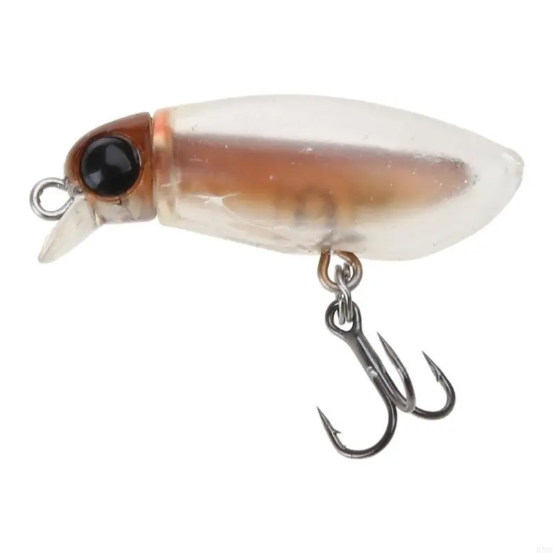 Crankbait Fishing Lures, 38mm 1.5Inch Bionic Fishing Lures, Fishing Hard Baits