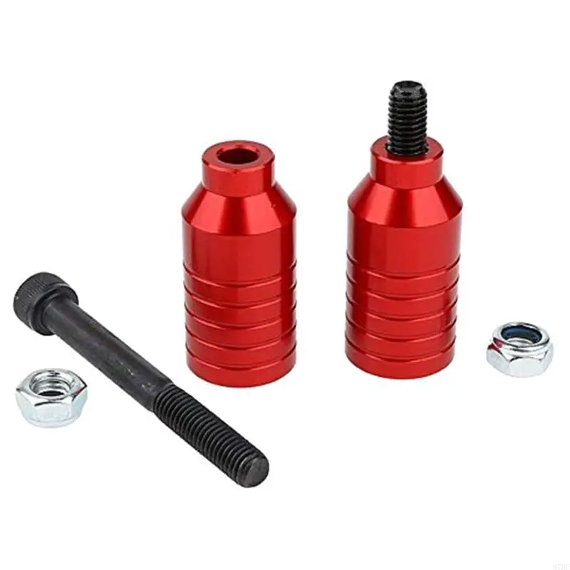2pcs Stunt Scooter Peg Easyly Install Scooter Pegs Antiskid Scooters Pegs Suitable for Park and Street Cycling
