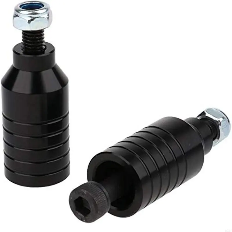 2pcs Stunt Scooter Peg Easyly Install Scooter Pegs Antiskid Scooters Pegs Suitable for Park and Street Cycling