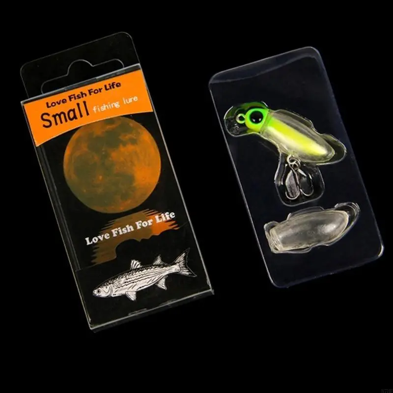 Crankbait Fishing Lures, 38mm 1.5Inch Bionic Fishing Lures, Fishing Hard Baits
